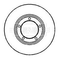 BORG & BECK Piduriketas BBD4161